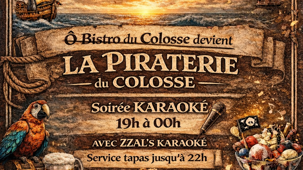 La Piraterie du Colosse - ambiance